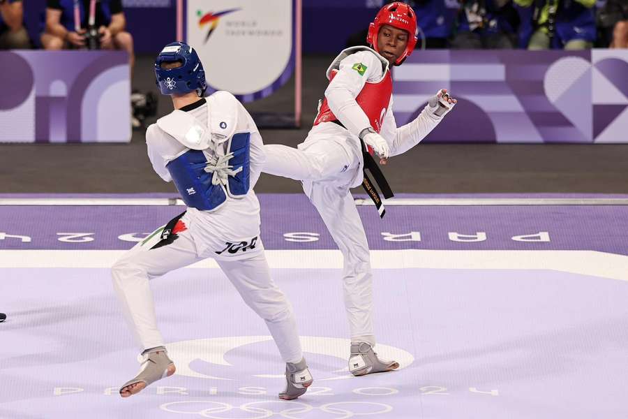 Brasil terminou o dia sem medalha no taekwondo