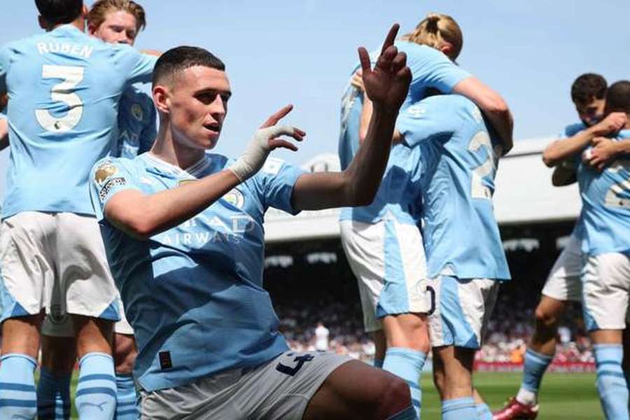 Phil Foden assinou o 2-0, a passe de Bernardo Silva