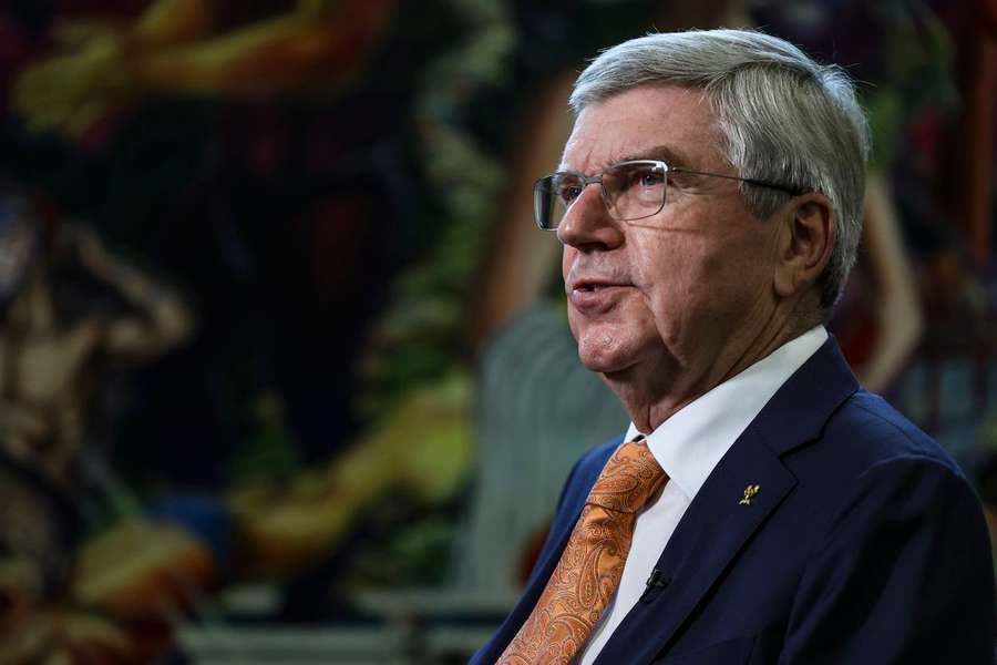 O presidente do Comité Olímpico Internacional, Thomas Bach