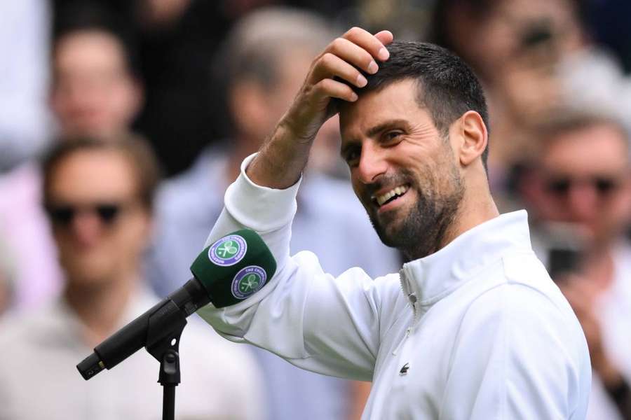 Djokovic says he's 'favourite' to win Wimbledon