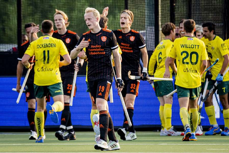 De hockeymannen hadden geen schijn van kans