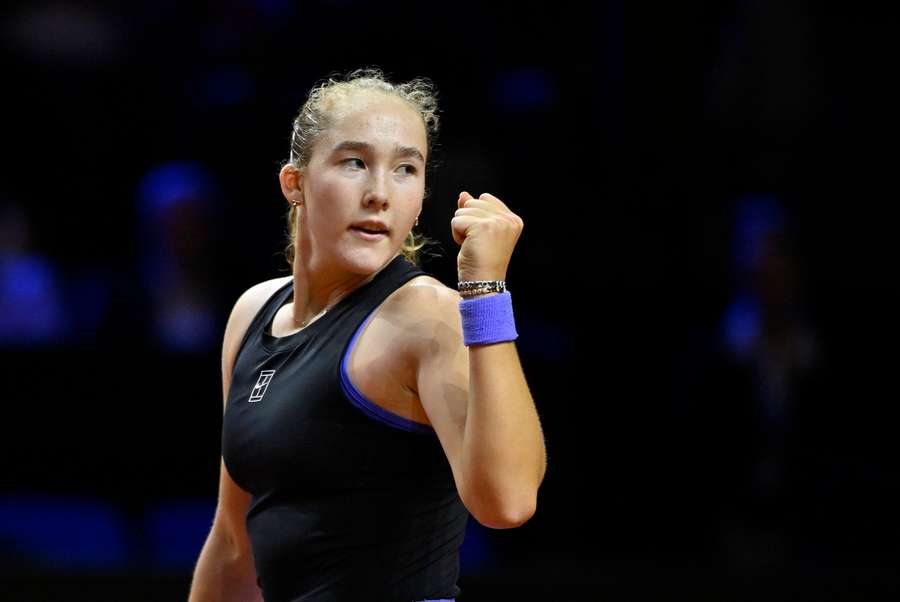 Mirra Andreeva came from a set down to stun Iga Swiatek in Stuttgart