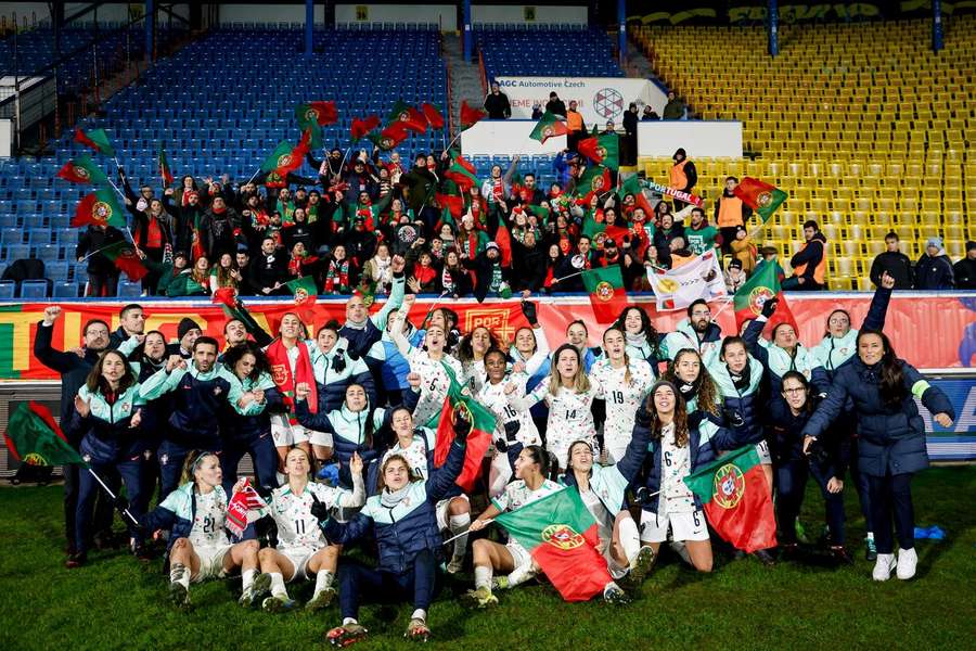 Portugal apurou-se para o Europeu feminino Portugal apurou-se para o Europeu feminino