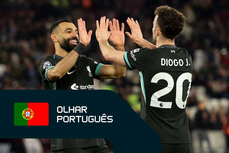 Diogo Jota em destaque ao serviço do Liverpool