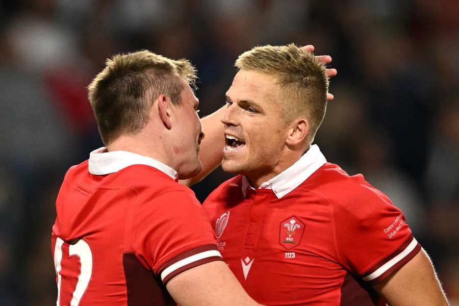 Gareth Anscombe kicked his first Test drop goal in the win over Australia