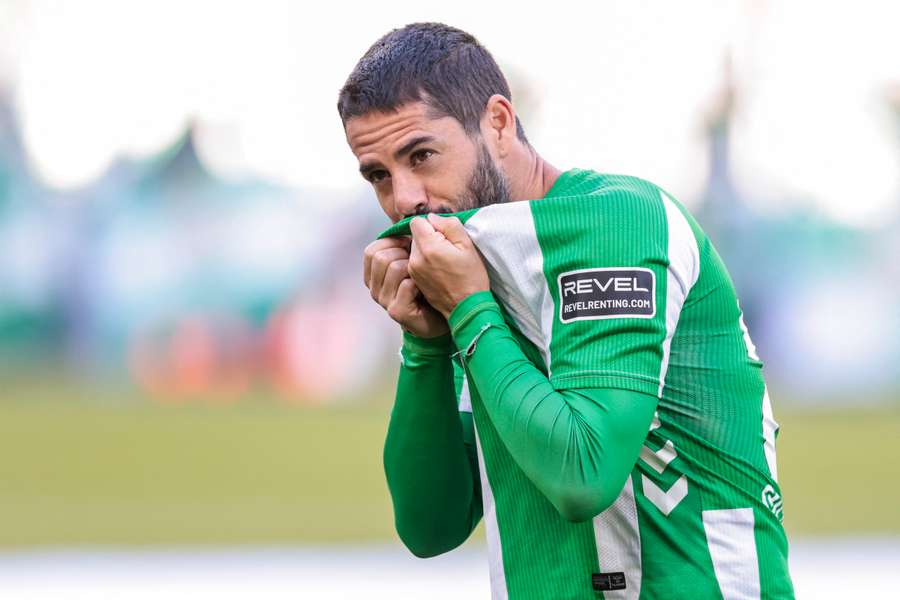 Isco, con el Betis