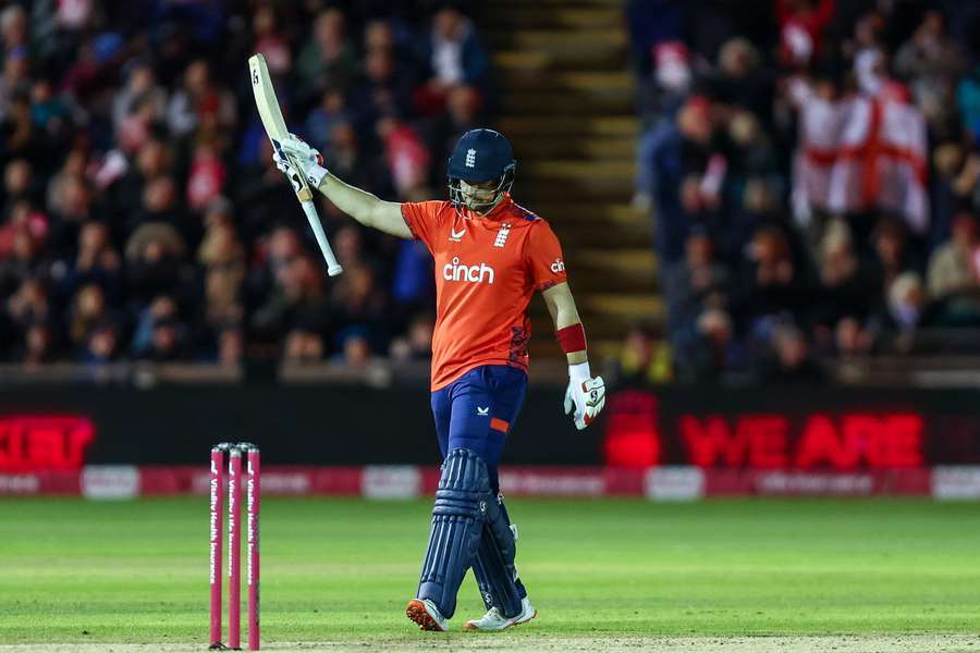 Livingstone scored 87 runs in Cardiff to help England to victory