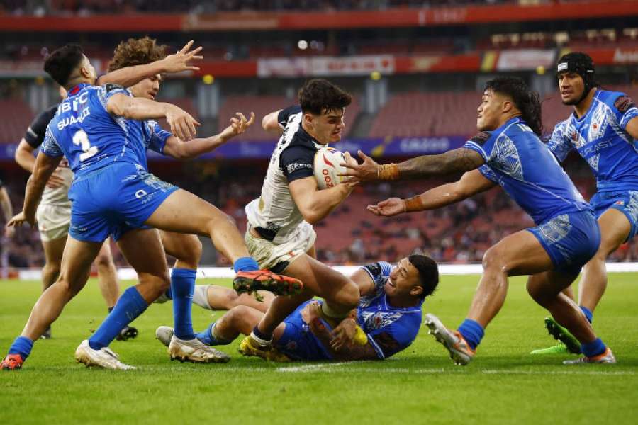Samoa stun England in epic to reach Rugby League World Cup final