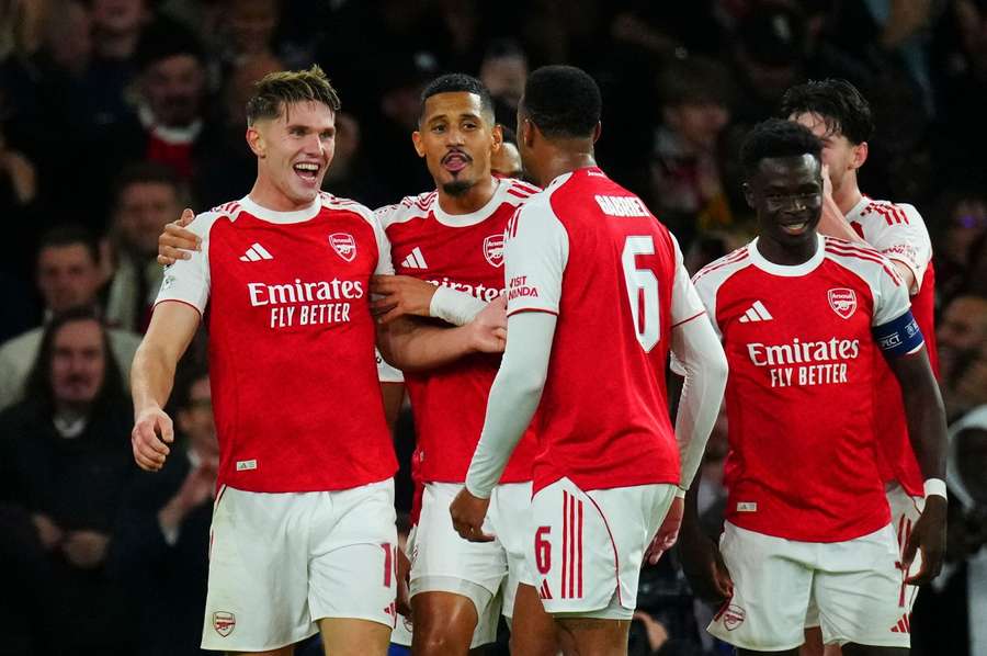 Viktor Gyokeres marchează pentru Arsenal