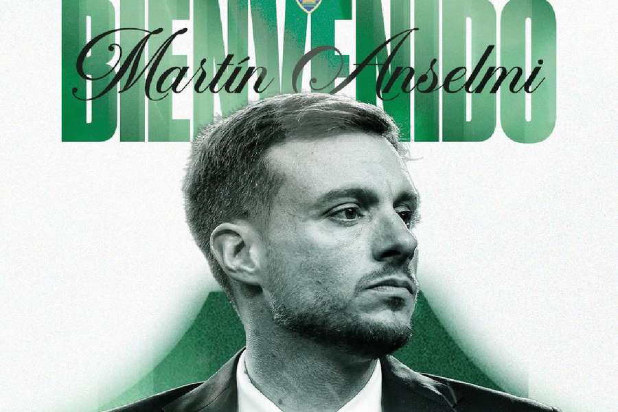 Martín Anselmi, nuevo entrenador del Elche