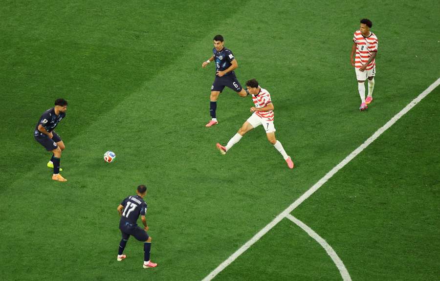 Gio Reyna's goal for the USA Gio Reyna's goal for the USA