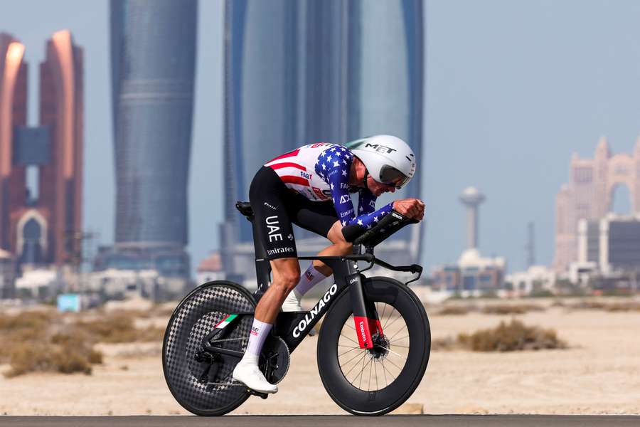 Brandon McNulty ganó la segunda etapa del UAE Tour
