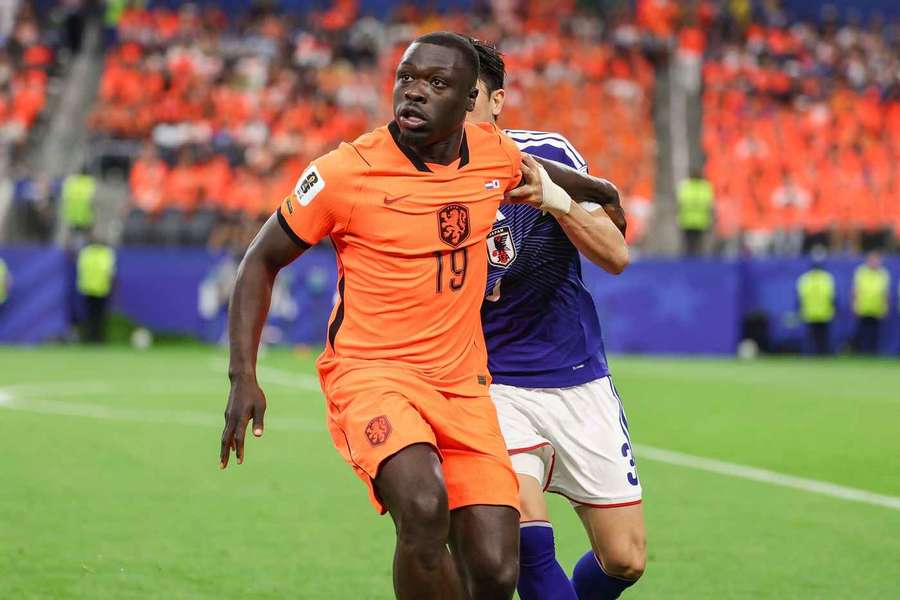 Brobbey came off the bench against Japan Brobbey came off the bench against Japan