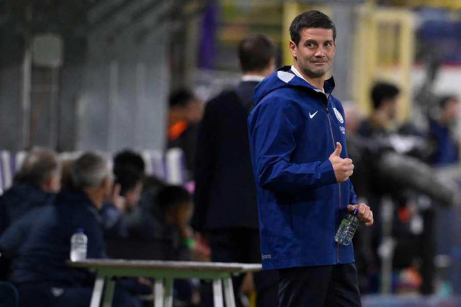 Cristian Chivu durante Union St.Gilloise-Inter Cristian Chivu durante Union St.Gilloise-Inter