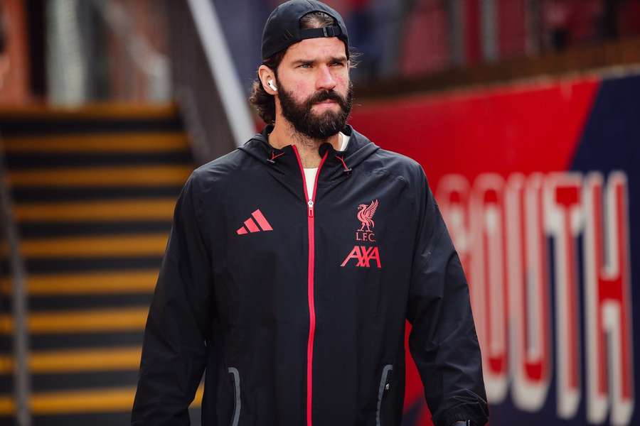 Alisson could miss crucial run of fixtures as Liverpool await scan results this week