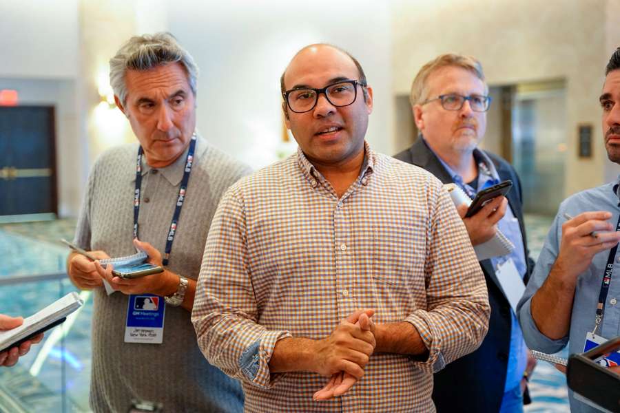 Former president of baseball operations Farhan Zaidi