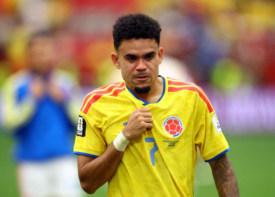 Luis Díaz weinte nach der Partie bittere Tränen Luis Díaz weinte nach der Partie bittere Tränen