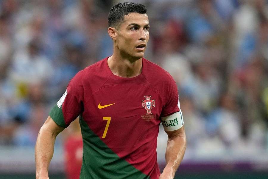 Cristiano Ronaldo pendant la Coupe du monde 2022. 