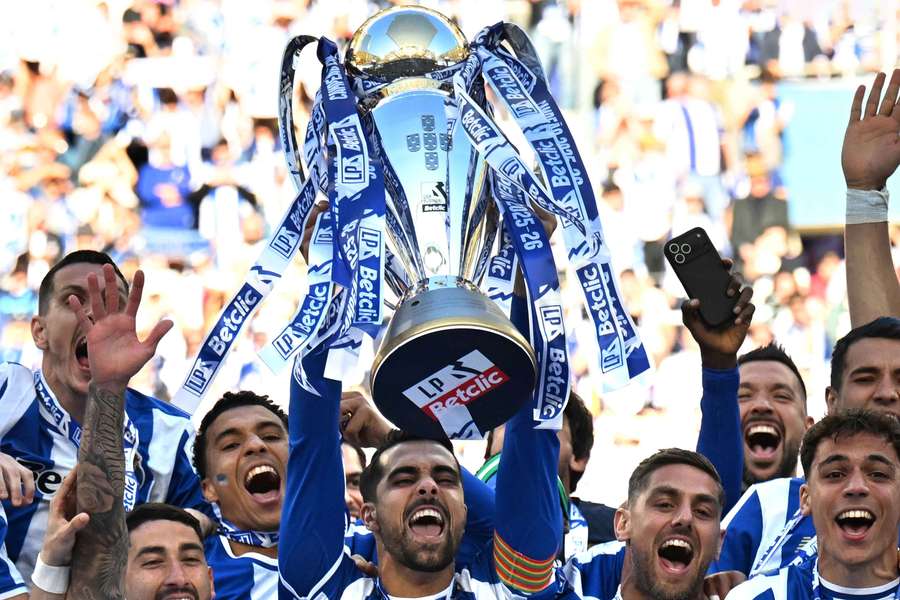 FC Porto celebra conquista do título