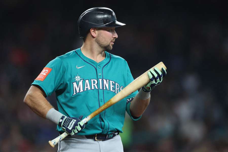 Seattle Mariners Cal Raleigh at bat (2025)