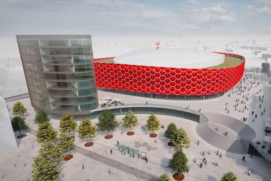 Takto by měla vypadat nová aréna v Oomouci.