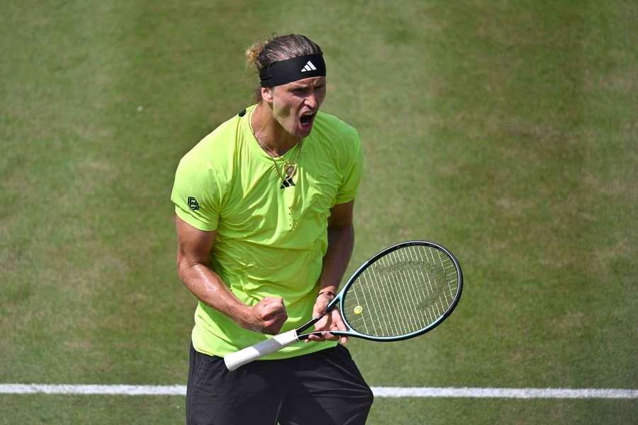 Zverev träumt vom ersten Finalsieg eines Rasenturniers.