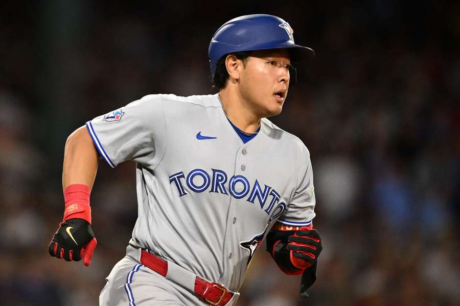 Toronto Blue Jays' Kazuma Okamoto Toronto Blue Jays' Kazuma Okamoto