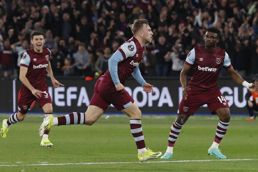 Bowen bagged West Ham's second of the night
