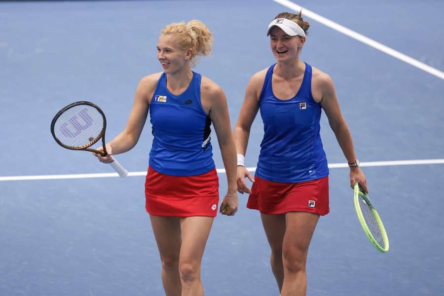 Krejcikova and Siniakova picked up their seventh Grand Slam title at the Australian Open this year