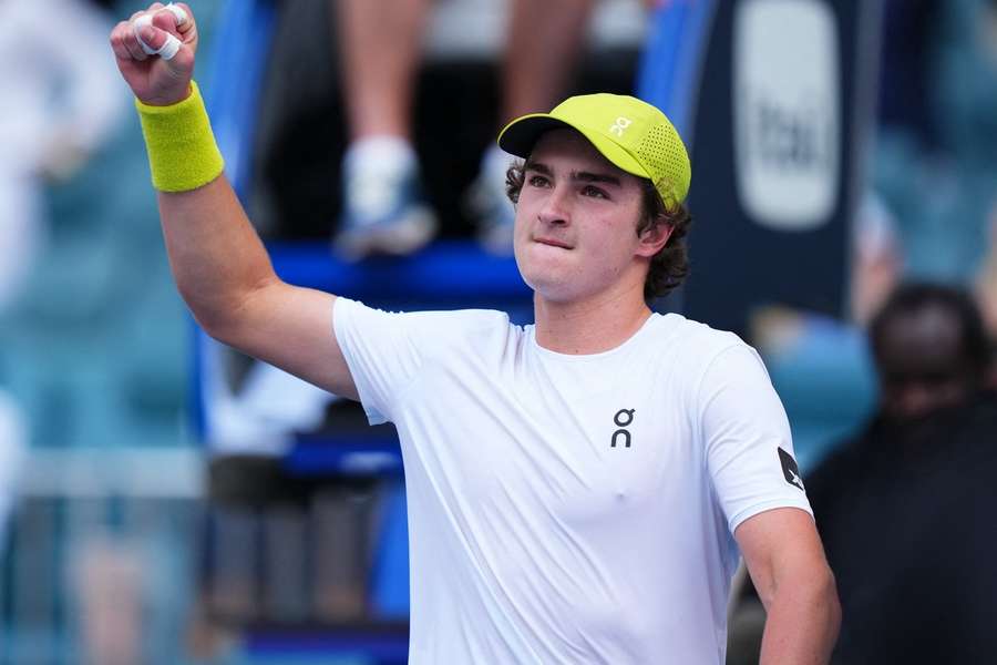 Fonseca, estrella emergente del tenis.