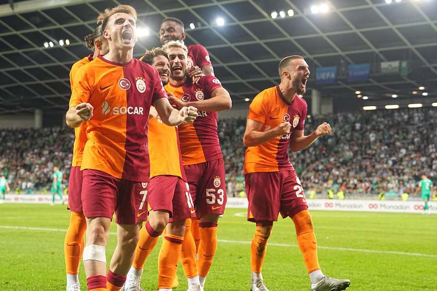 O Galatasaray tem uma vantagem confortável na eliminatória