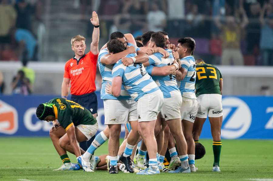 Argentina defeated the Springboks in 2024. Argentina defeated the Springboks in 2024.