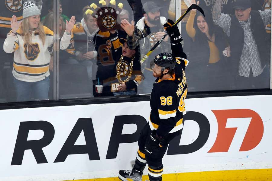 Pastrnak (Boston, 88) machte mit seinem Doppelpack den Unterschied.