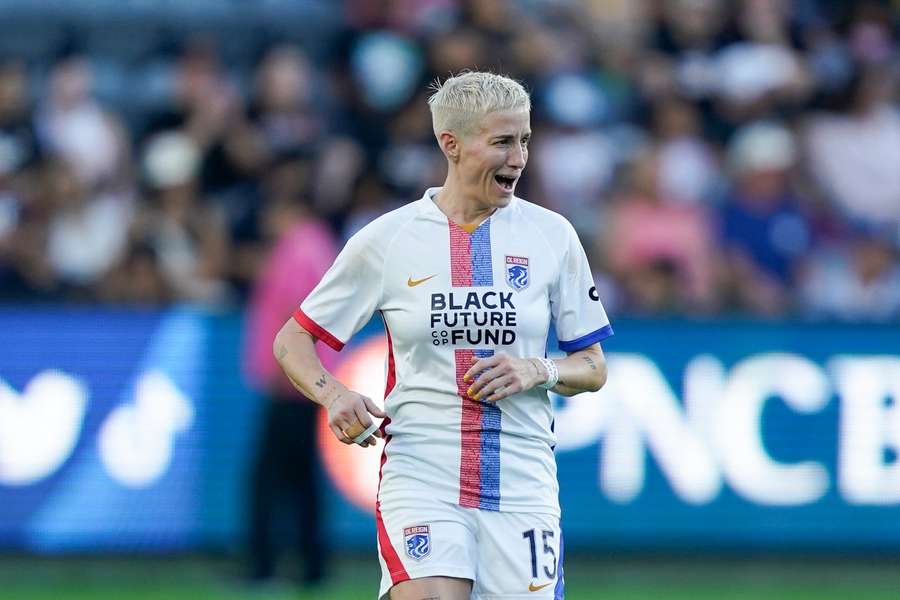 Megan Rapinoe le 28 août.