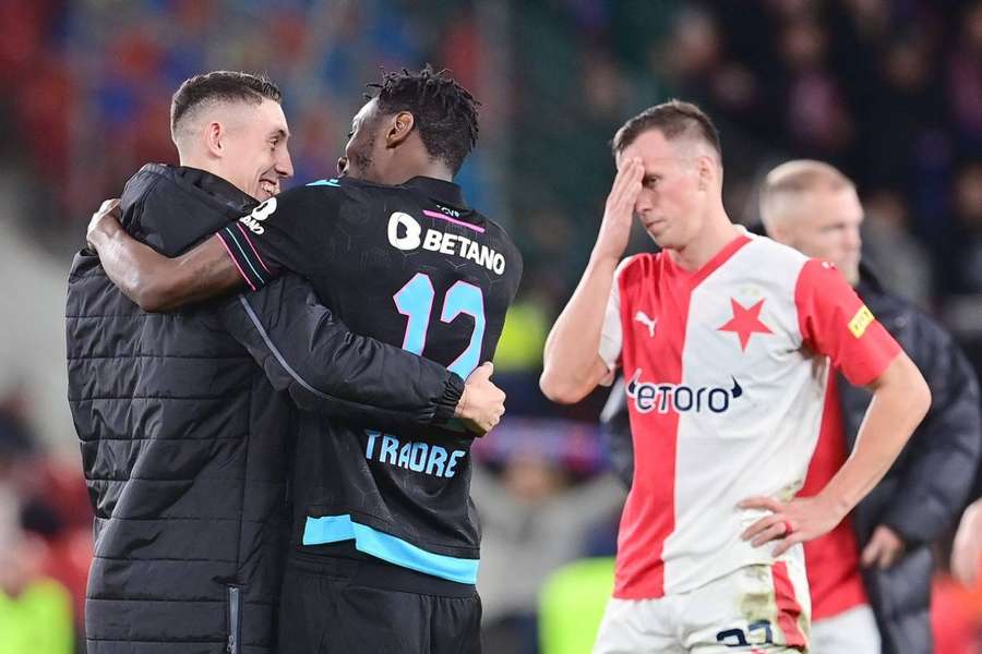 Slavia v nedělním utkání nestačila v Edenu na Plzeň.