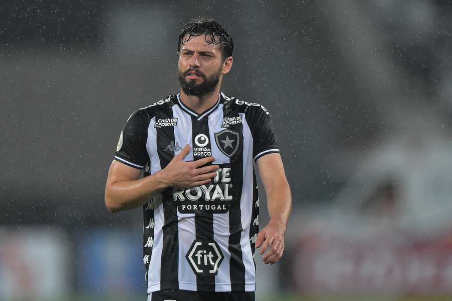 João Paulo durante atuação pelo Botafogo