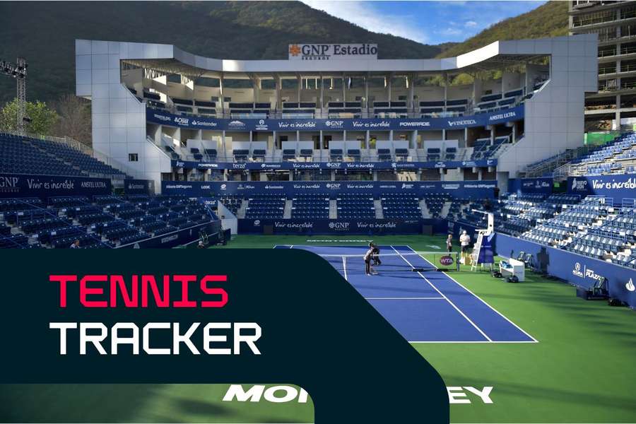 Centre court in Monterrey