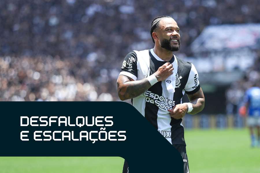 Memphis foi suspenso no último jogo do Corinthians