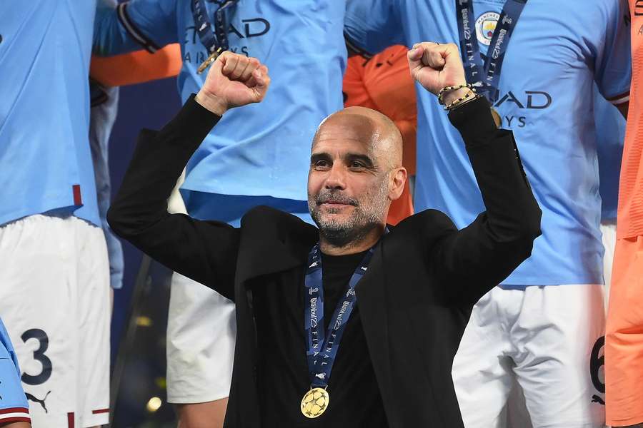 Guardiola encerrou seu jejum de 12 anos na Liga dos Campeões