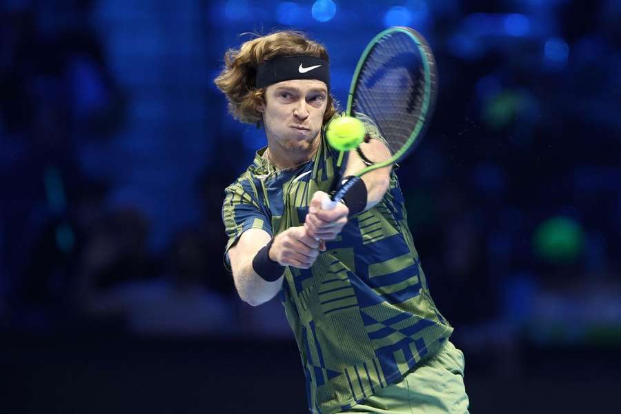 Andrej Roeblev op de ATP World Tour Finals 