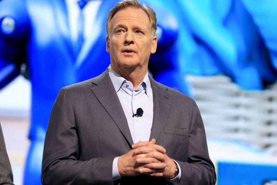 Roger Goodell at the Sony News Conference