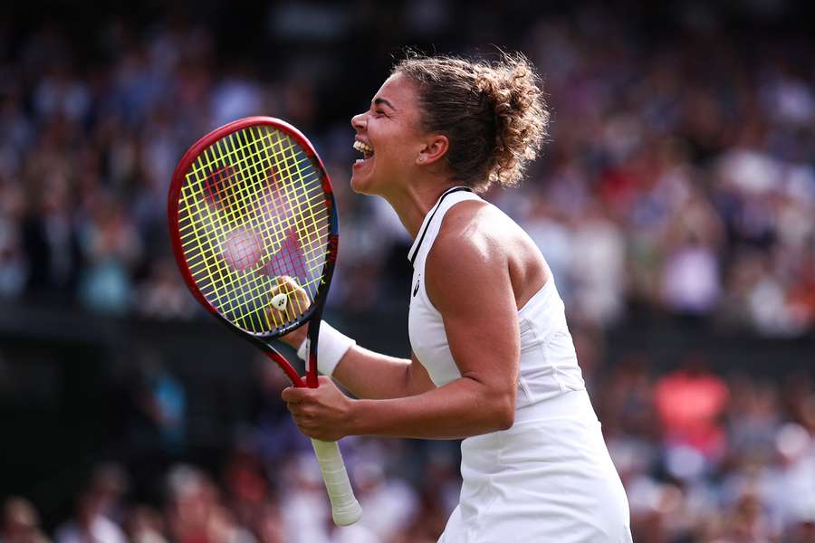 Paolini staat tot eigen verbazing in de finale van Wimbledon