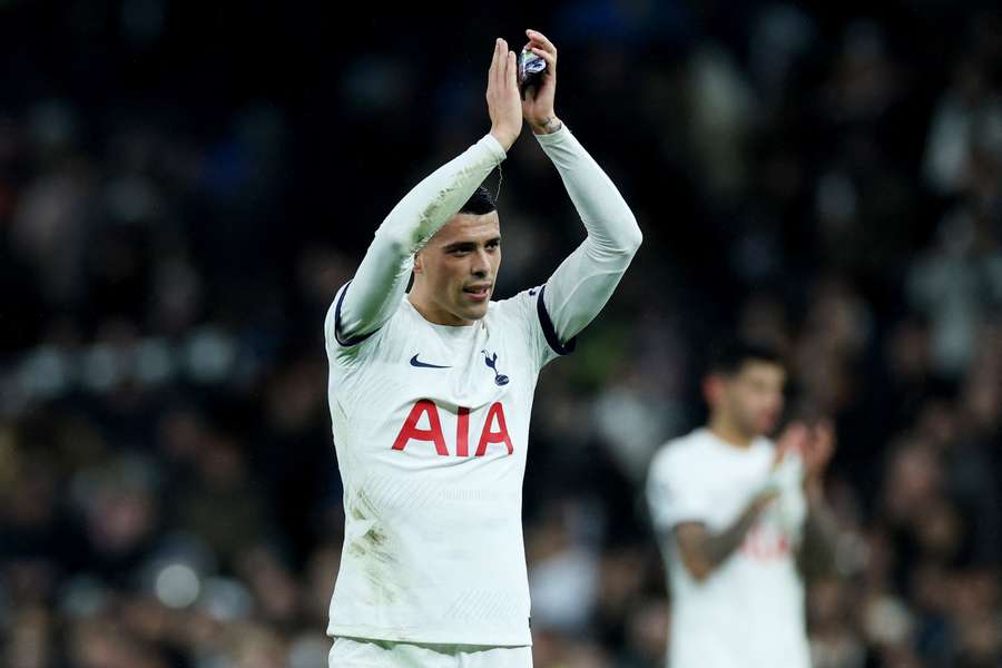 Pedro Porro has the joint-top assists for Spurs in all competitions this season