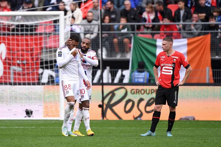 Corentin Tolisso est sorti sur blessure dimanche face à Rennes. 