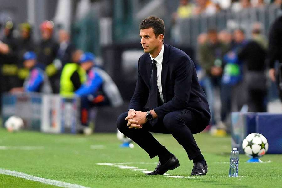 Juventus coach Thiago Motta