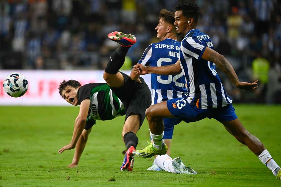 Galeno bisou na Supertaça, contra o Sporting