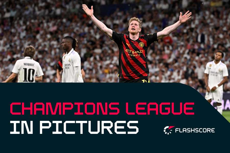 Take a look at some of the best photos from a pulsating set of matches in the UEFA Champions League this week
