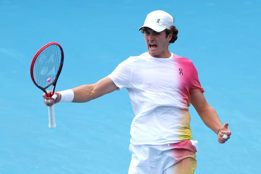 O jovem carioca fez bonito em seu 1º Grand Slam