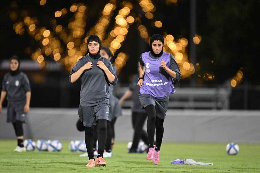 Situação excecional para as jogadoras do Irão Situação excecional para as jogadoras do Irão