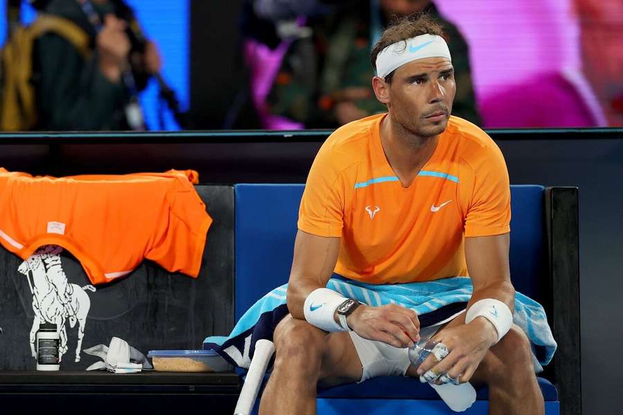 Rafael Nadal verletzte sich bei den Australian Open 
